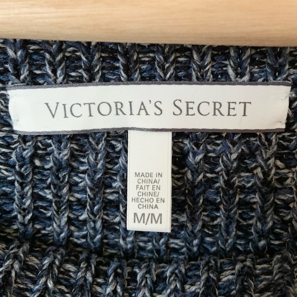 VICTORIA’S SECRET knitted Cotton Sweater With Pockets Size Medium / 100% Cotton. - Picture 6 of 17